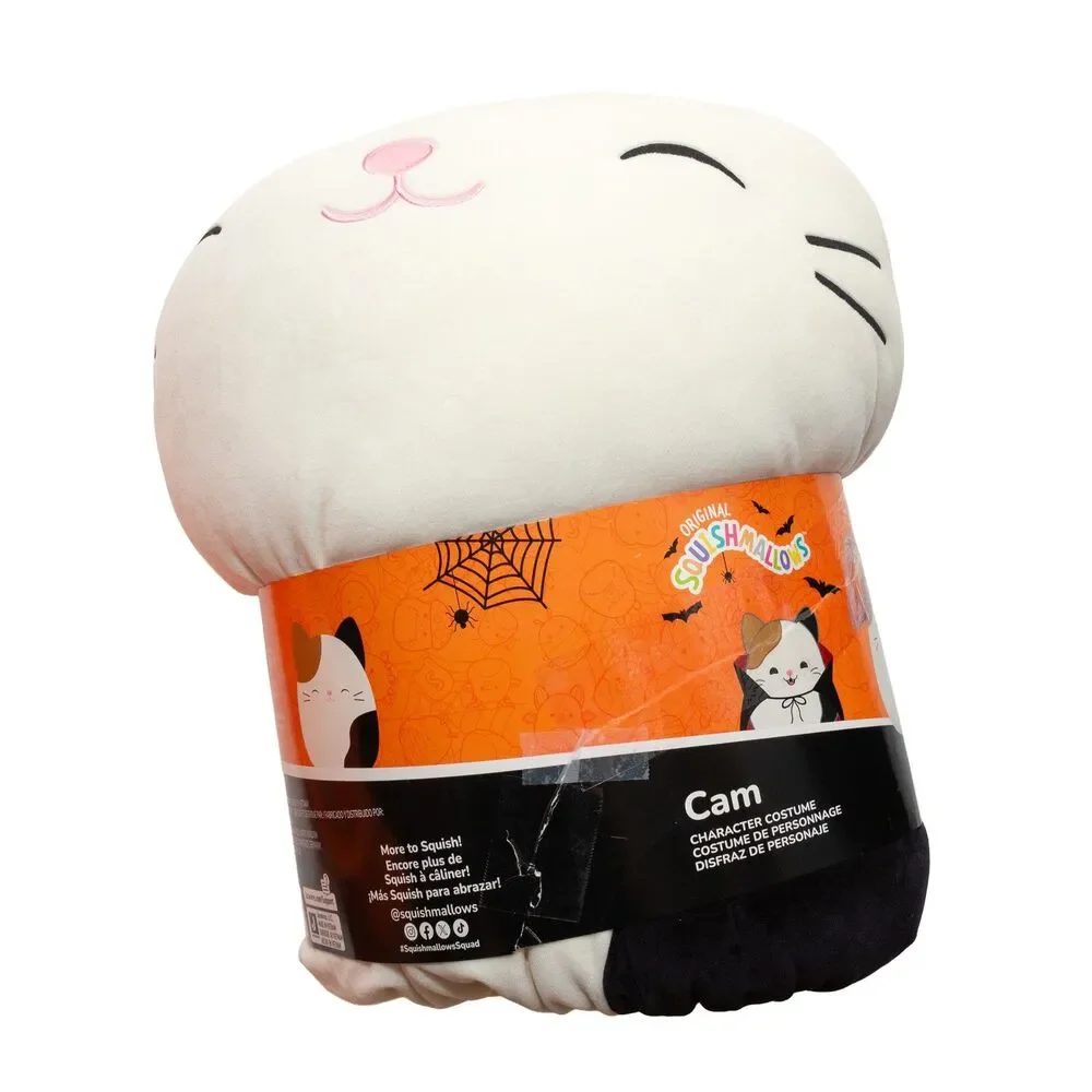 Squishmallows Cam the Calico Cat Costume Kids One Size Fits Most 6+ Jazwares